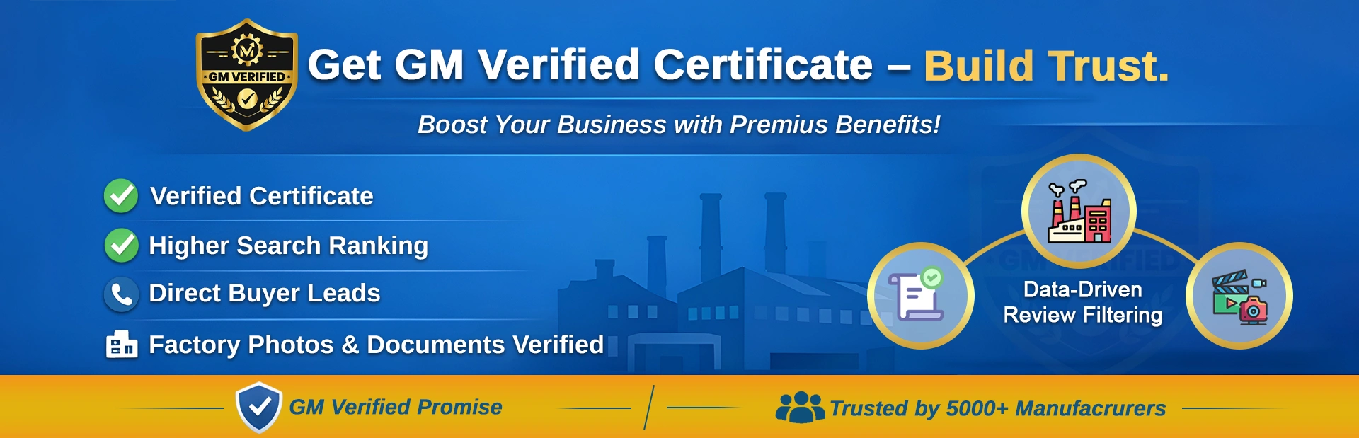 Get GM Verified Certificate