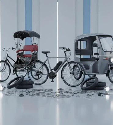 Cycles, Rickshaws & Spare Parts